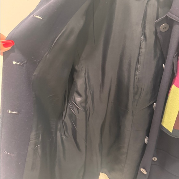 Kasper Black Blazer with Vibrant Scarf - Picture 3 of 6